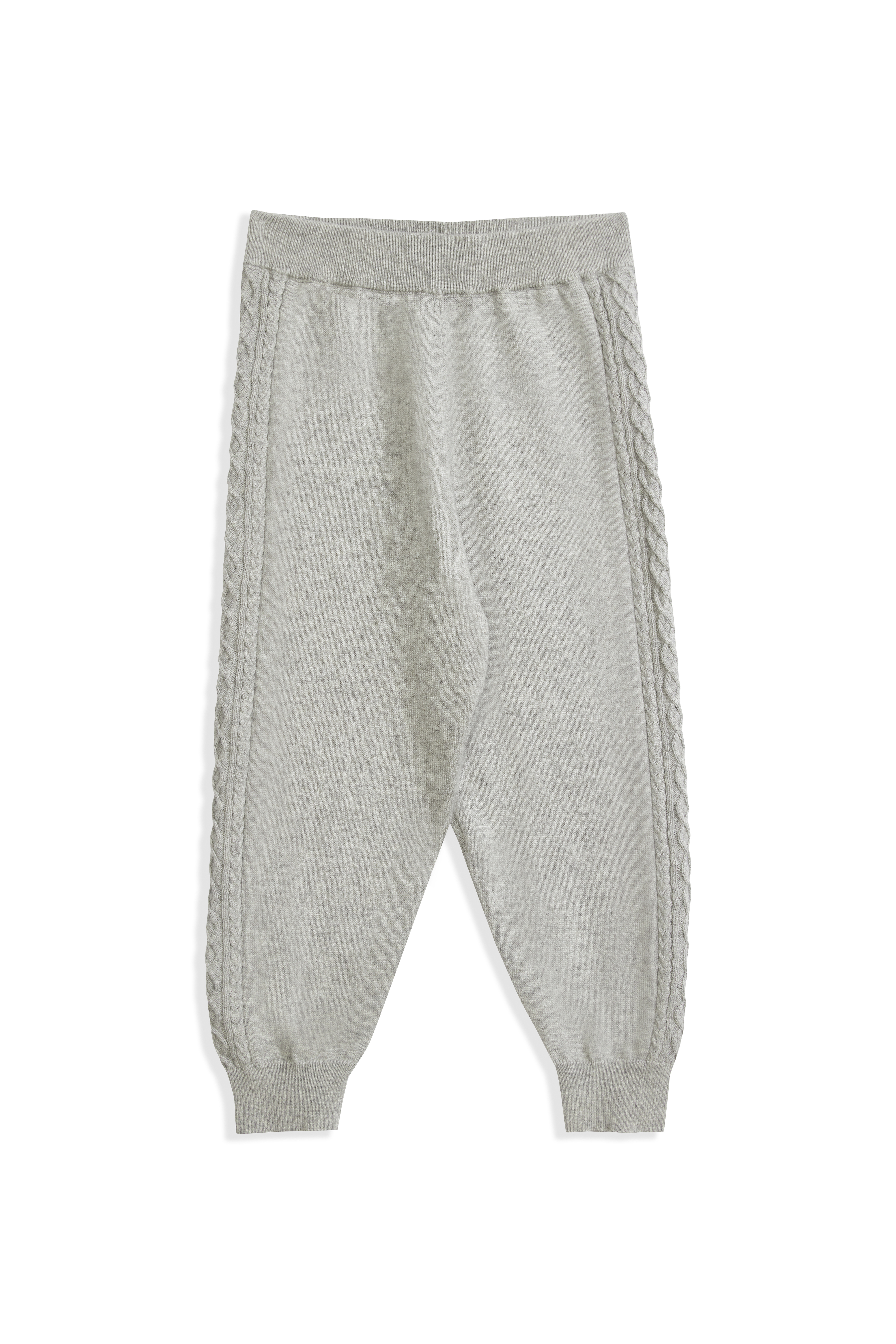PANTALON EN COTON CACHEMIRE FIN GARÇON EN TRICOT